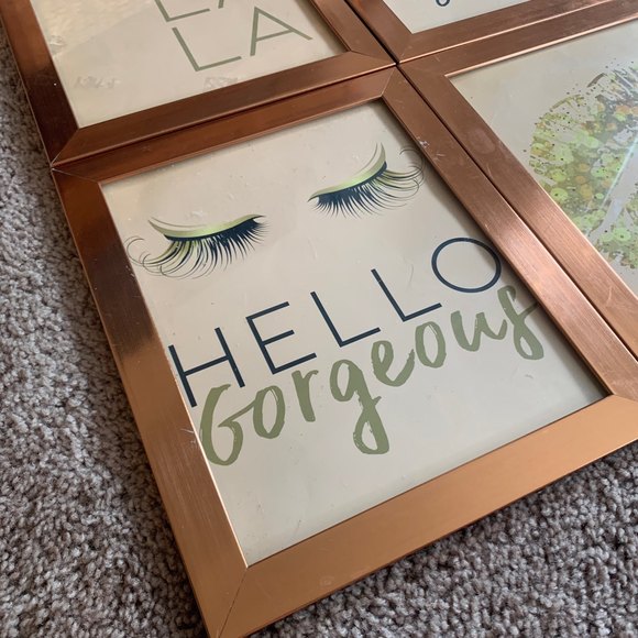 Bronze Color Frame Set of 6 - Picture 4 of 8